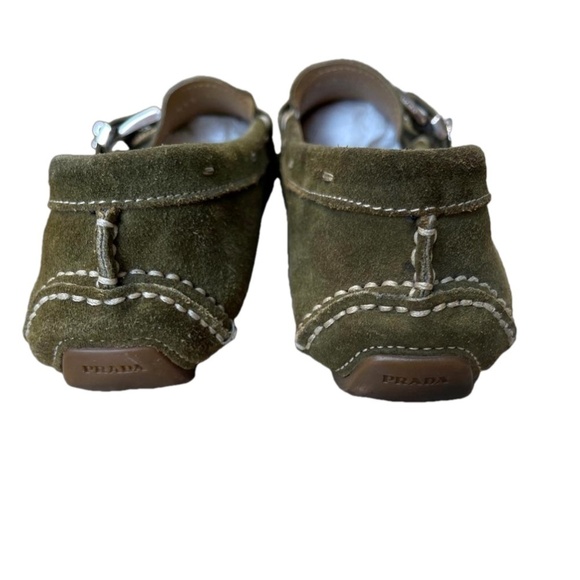 PRADA SUEDE LOAFERS - Picture 3 of 11